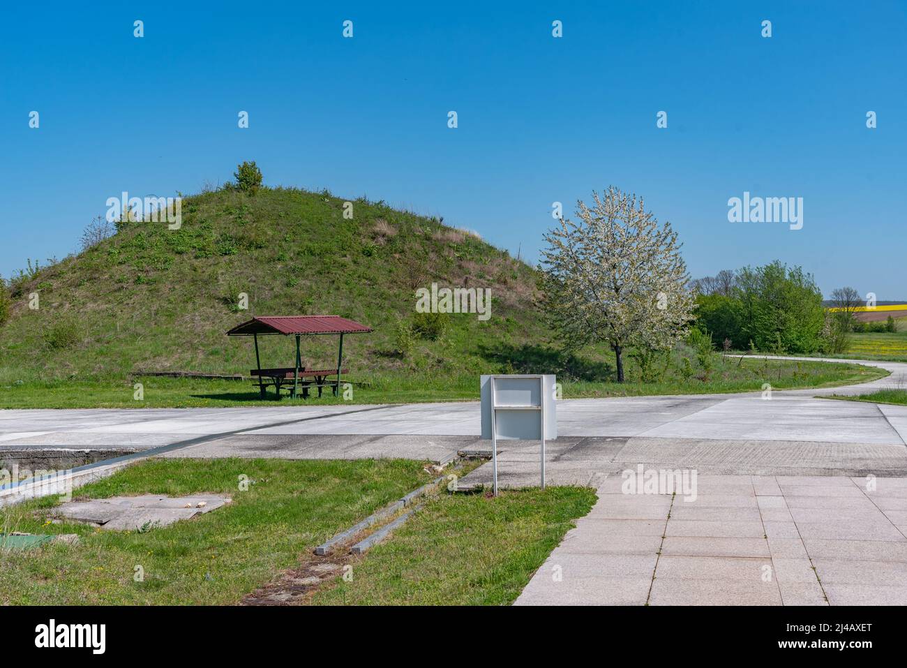 Thrakische Grabstätte von Sveshtari in Bulgarien Stockfoto