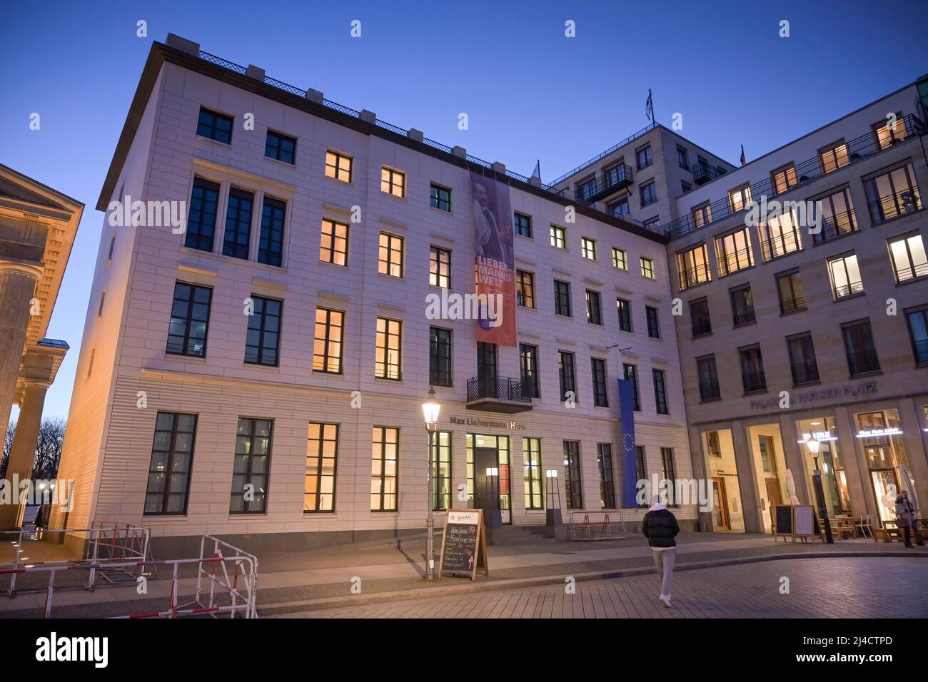 Max-Liebermann-Haus, Pariser Platz, Mitte, Berlin, Deutschland Stockfoto