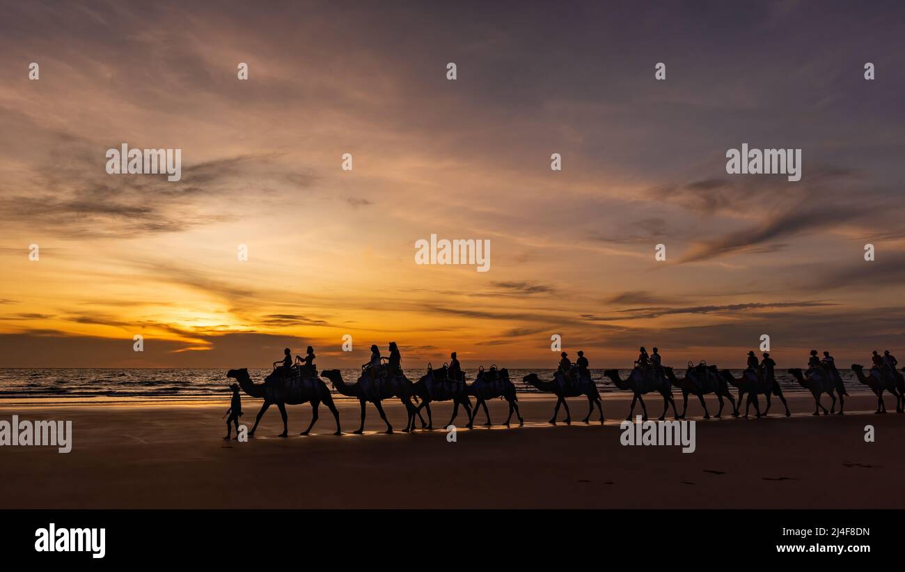 Cable Beach in Broome, Western Australia, Australia Stockfoto