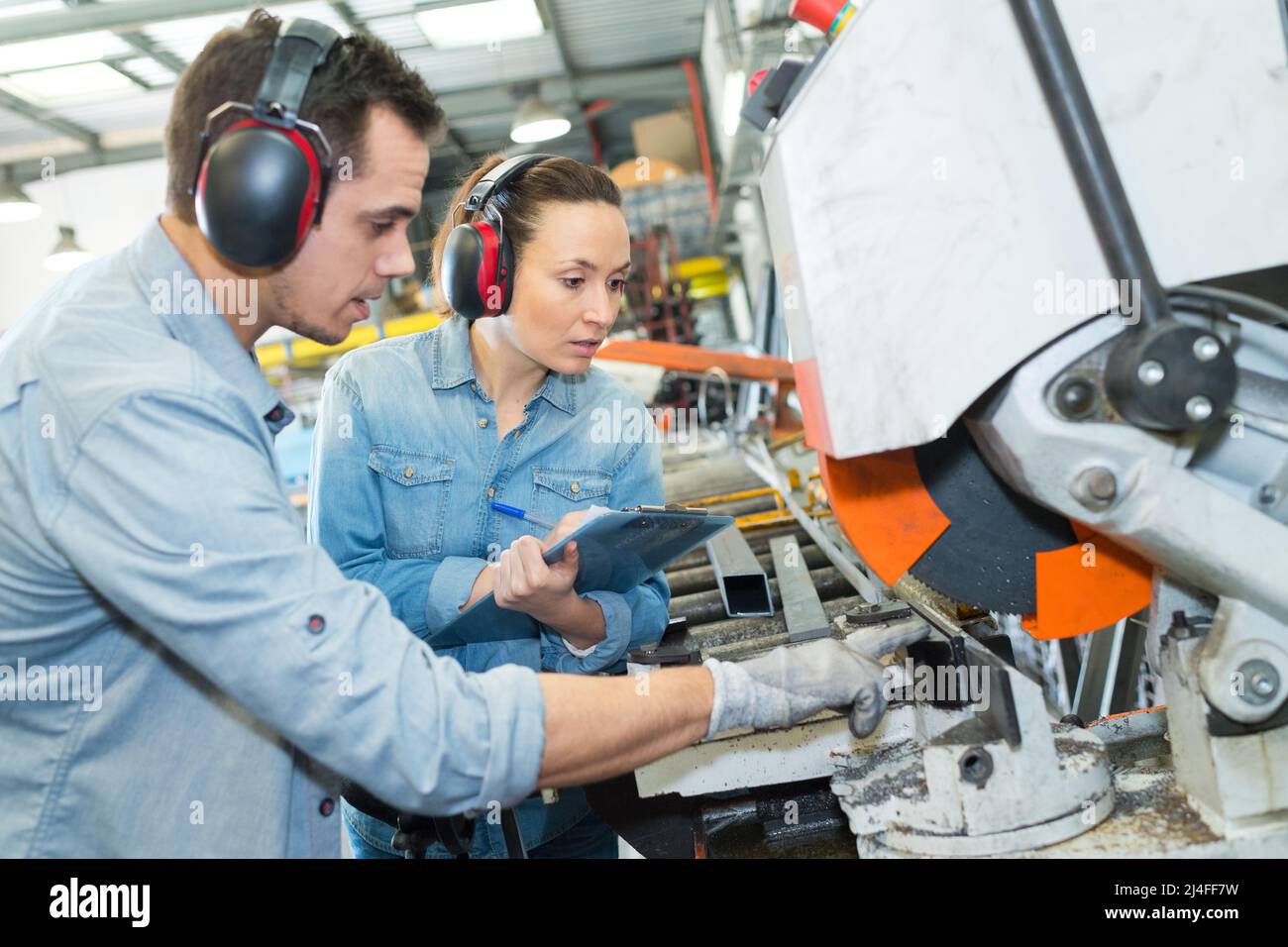 Baustofflieferant Stockfoto