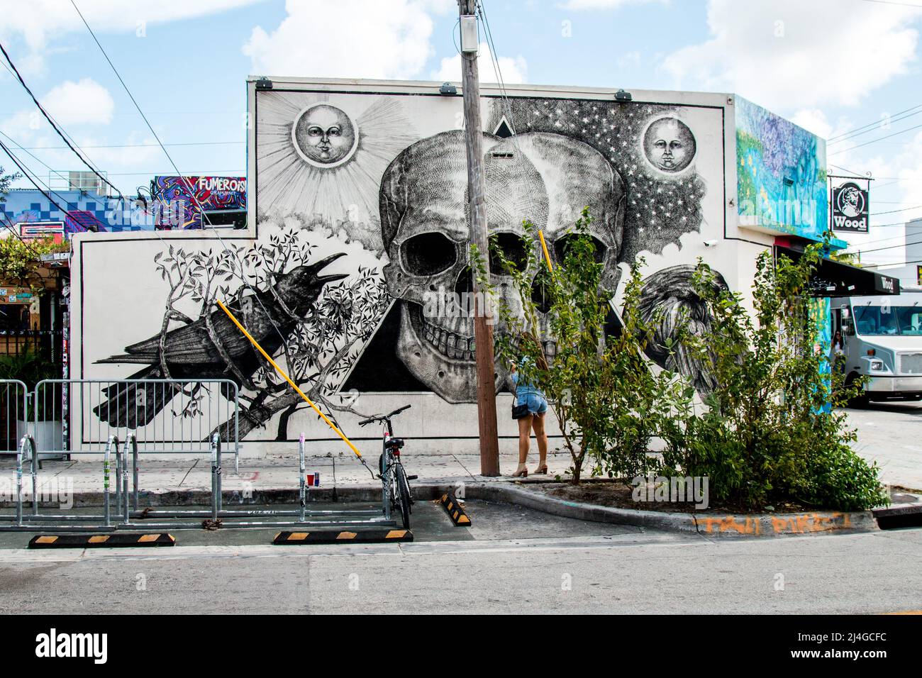 Wynwood Art District, Miami Stockfoto