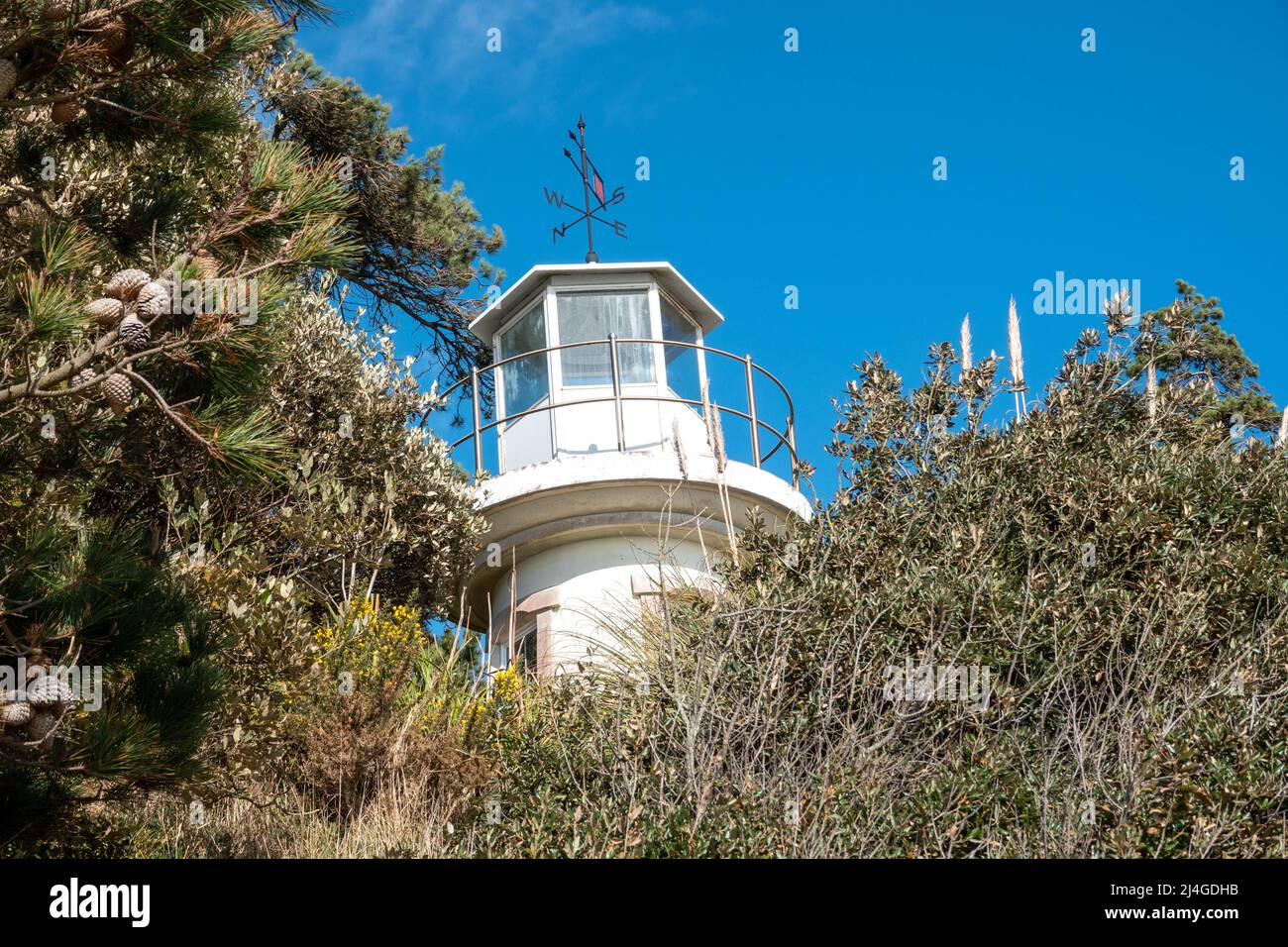 Beaulieu Millennium Light Beacon Lepe Hampshire England Stockfoto