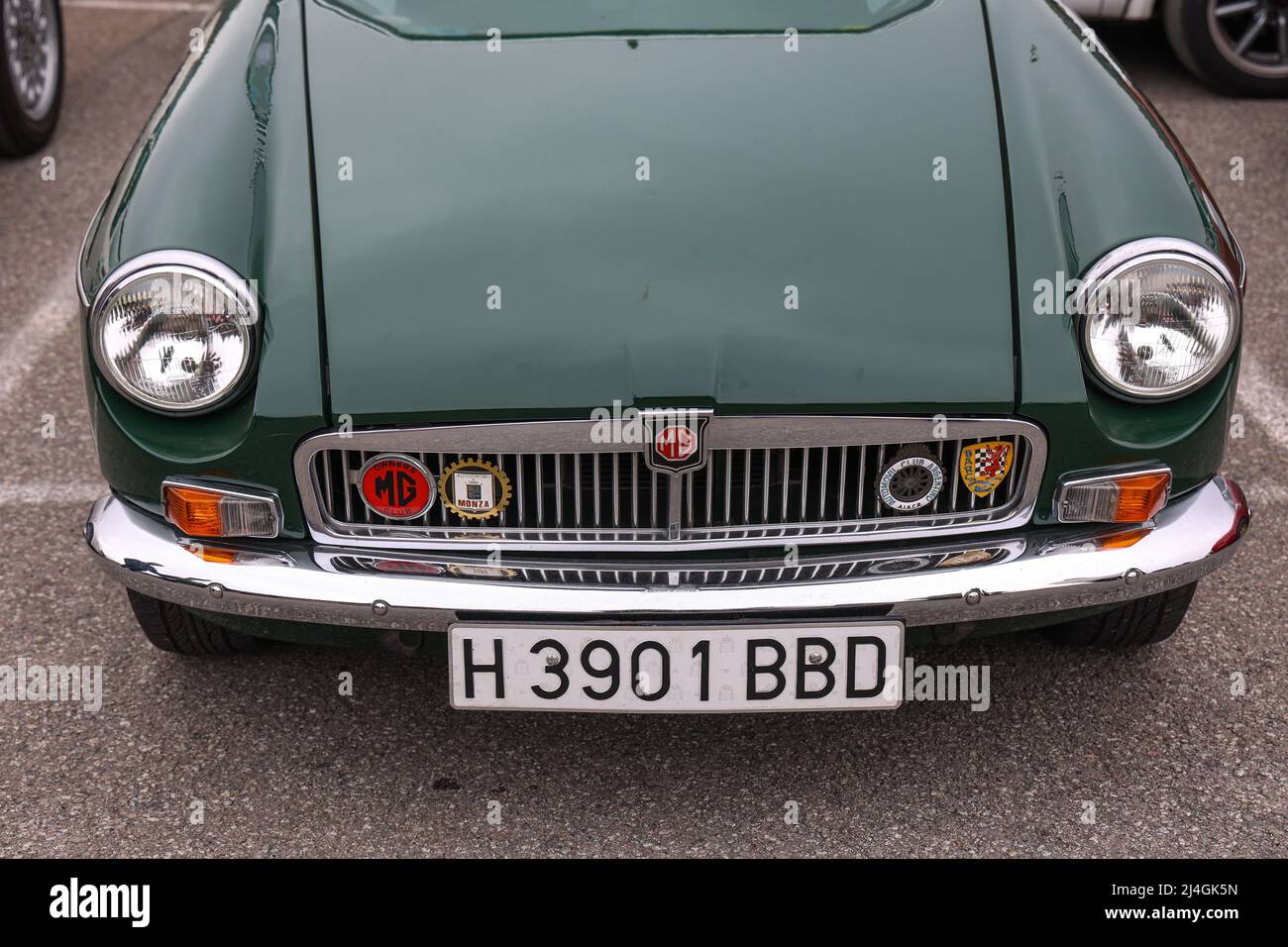 1972 MGB Roadster Stockfoto