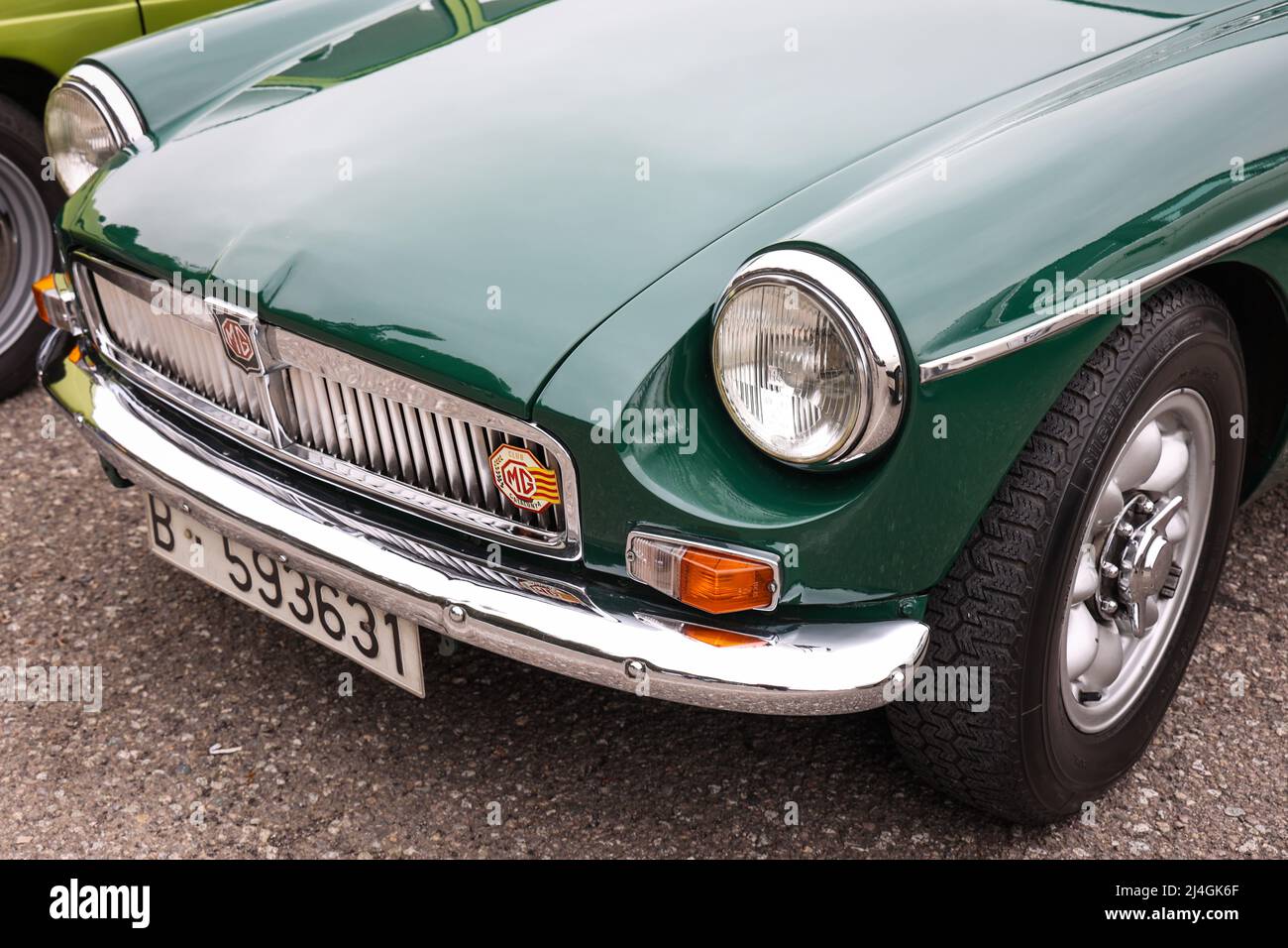 1972 MGB Roadster Stockfoto