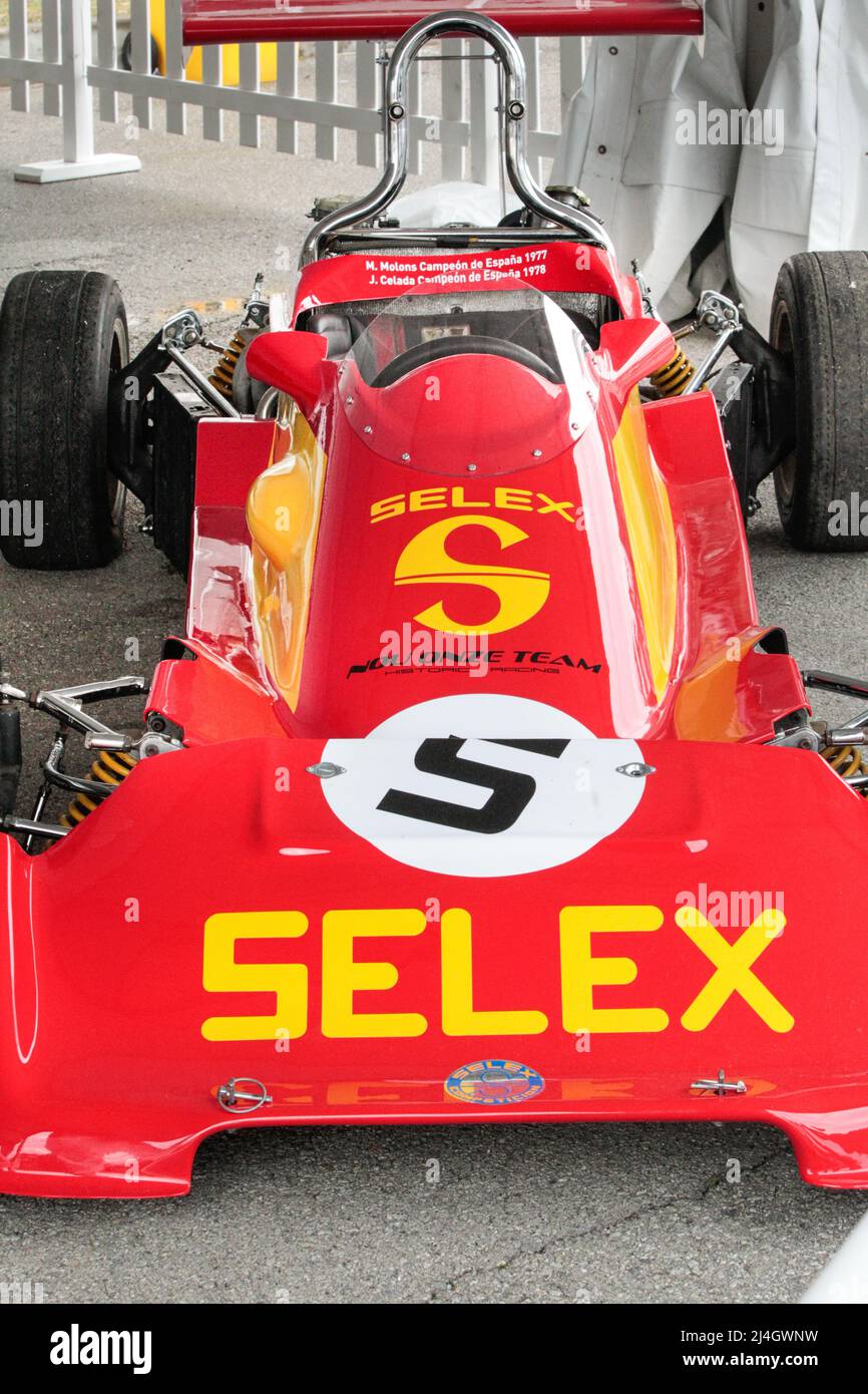1976 Selex ST6 Rennwagen, der die Formel Seat 1430 Meisterschaft 1977 und 1978 in Spanien gewann Stockfoto