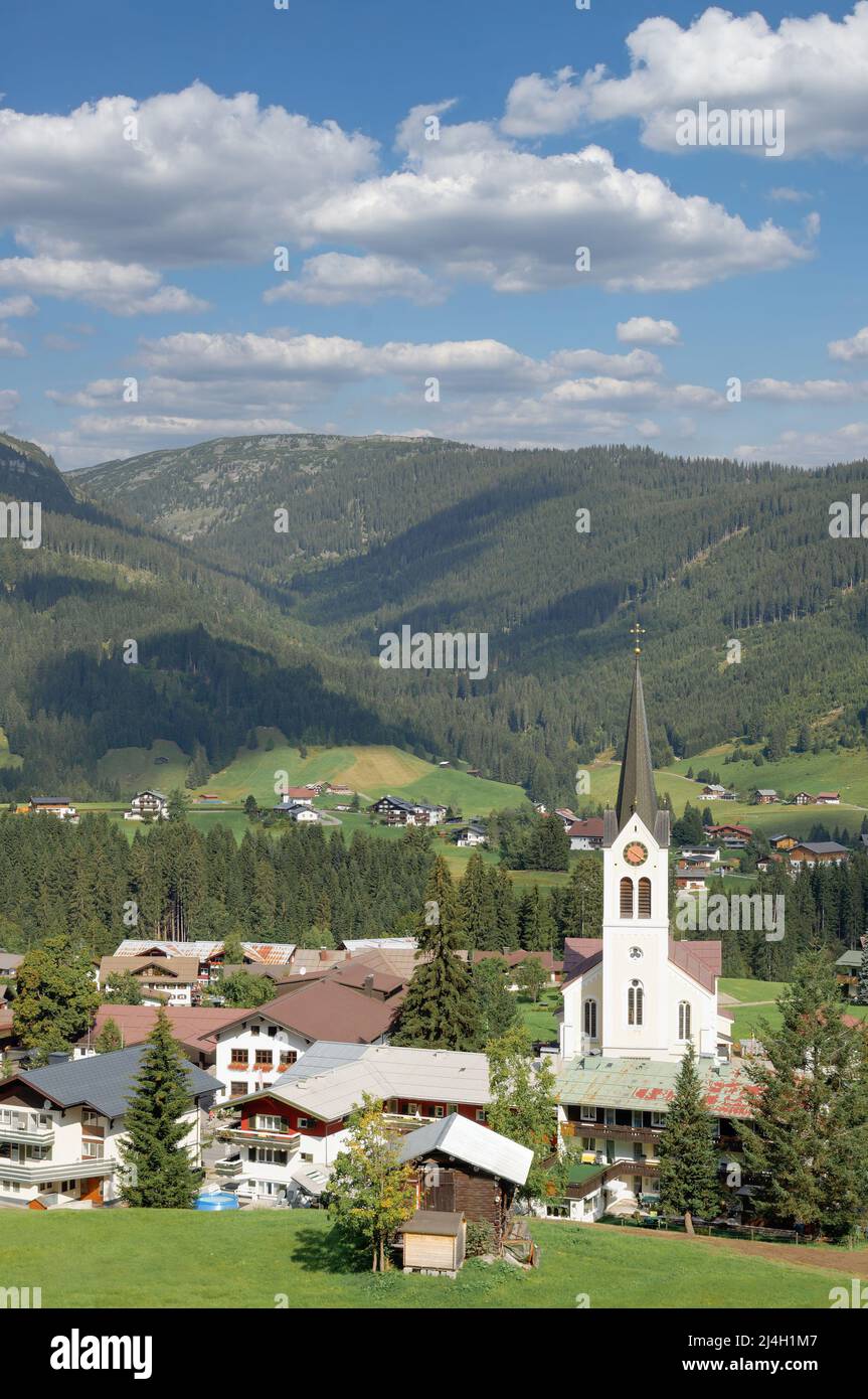 Riezlern,Kleinwalsertal,Vorarlberg,Österreich Stockfoto