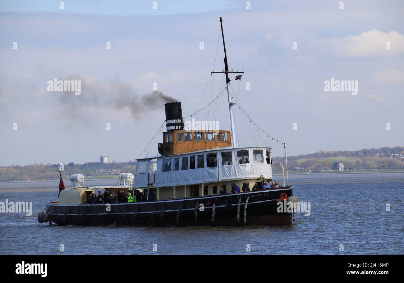 Danny Adamson Steamship Stockfoto