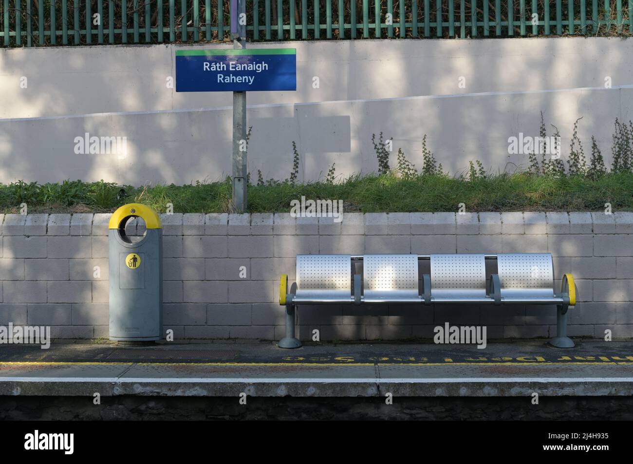 Raheny Dart Station Stockfoto