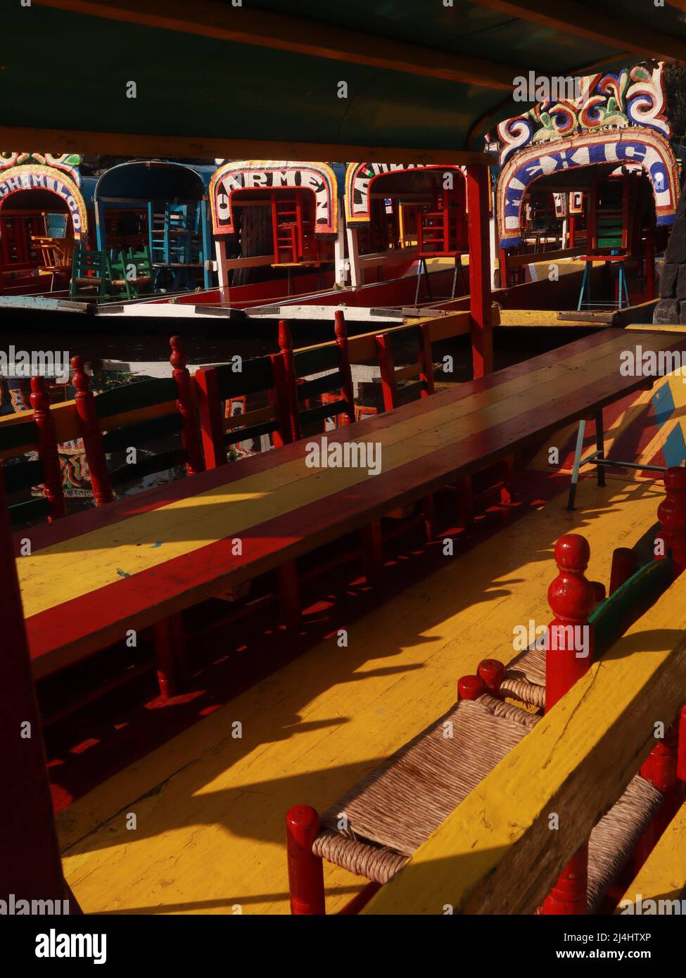 mexikoStadt, xochimilco, ein beliebter Ort, um das unesco