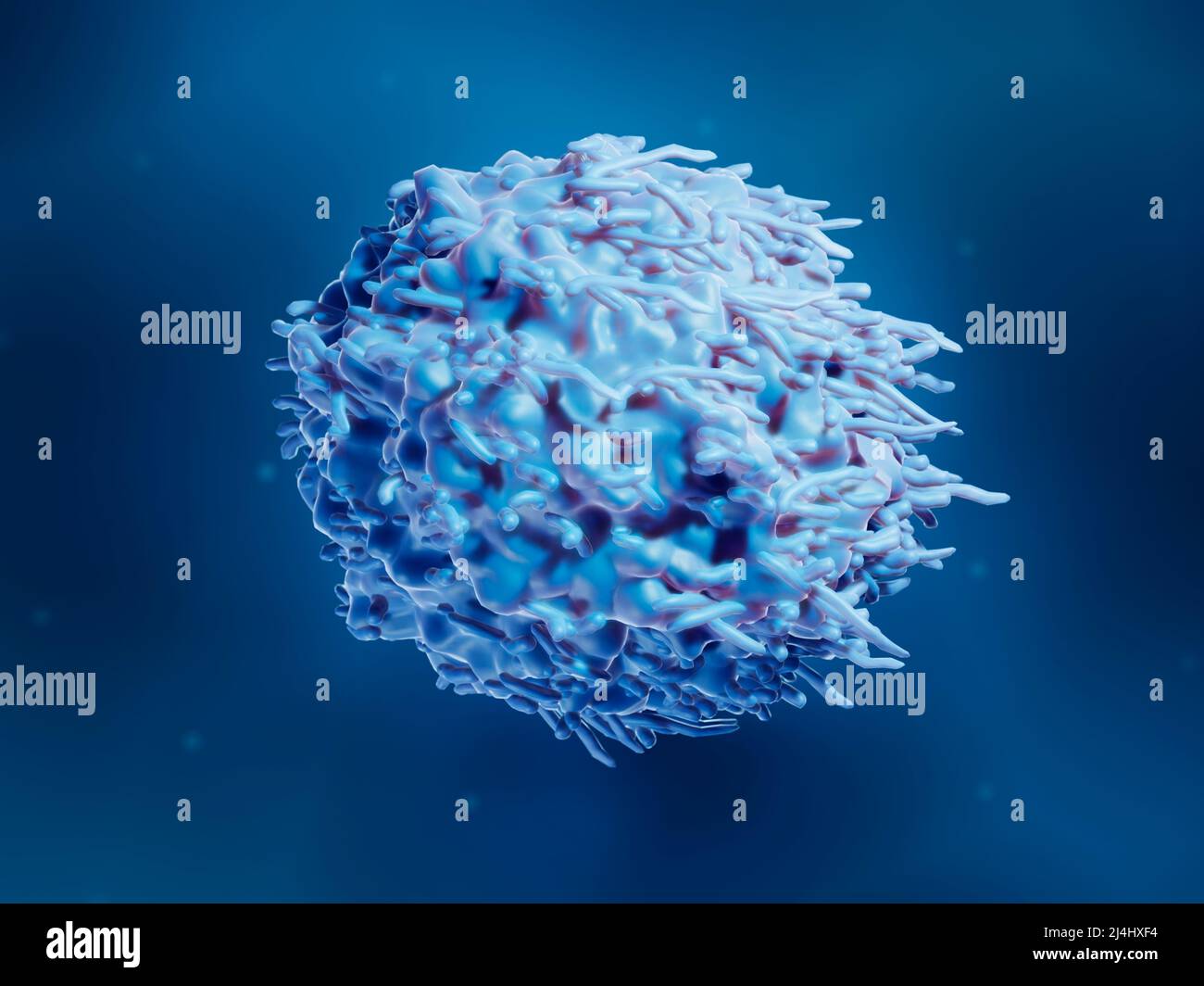 Krebszelle, Abbildung Stockfoto