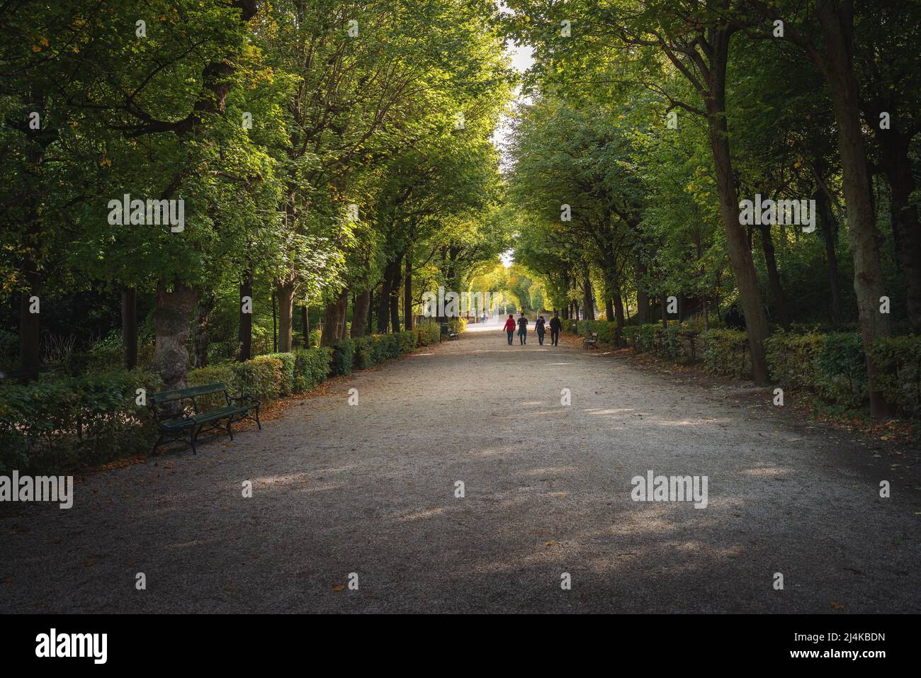 Schlossgarten Schönbrunn - Wien, Österreich Stockfoto