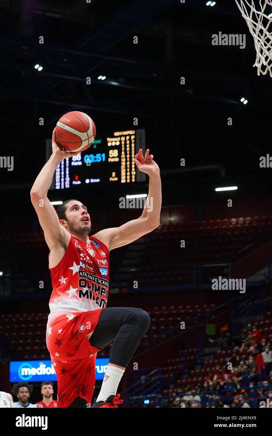 Mediolanum Forum, Mailand, Italien, 16. April 2022, Davide Alviti (AX