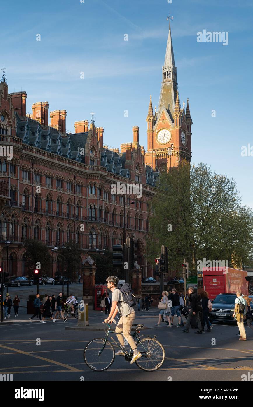 St. Pancras Renaissance Hotel London, King's Cross, england Stockfoto