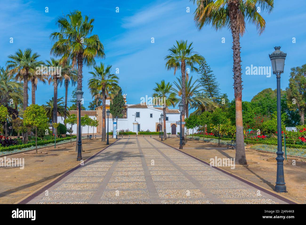 Kloster La Rabida in Spanien Stockfoto