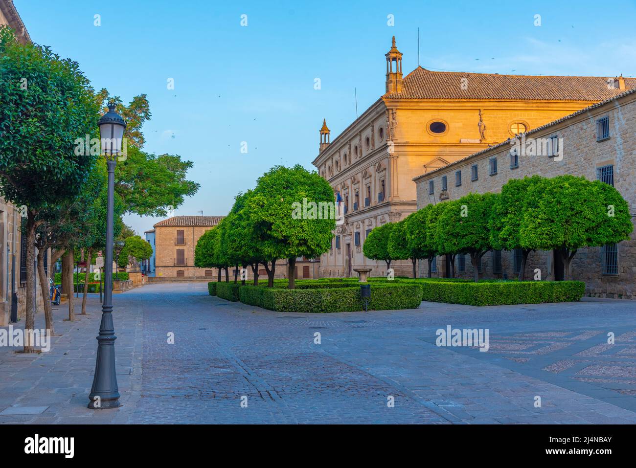 Platz Vazquez de Molina in Ubeda, Spanien Stockfoto