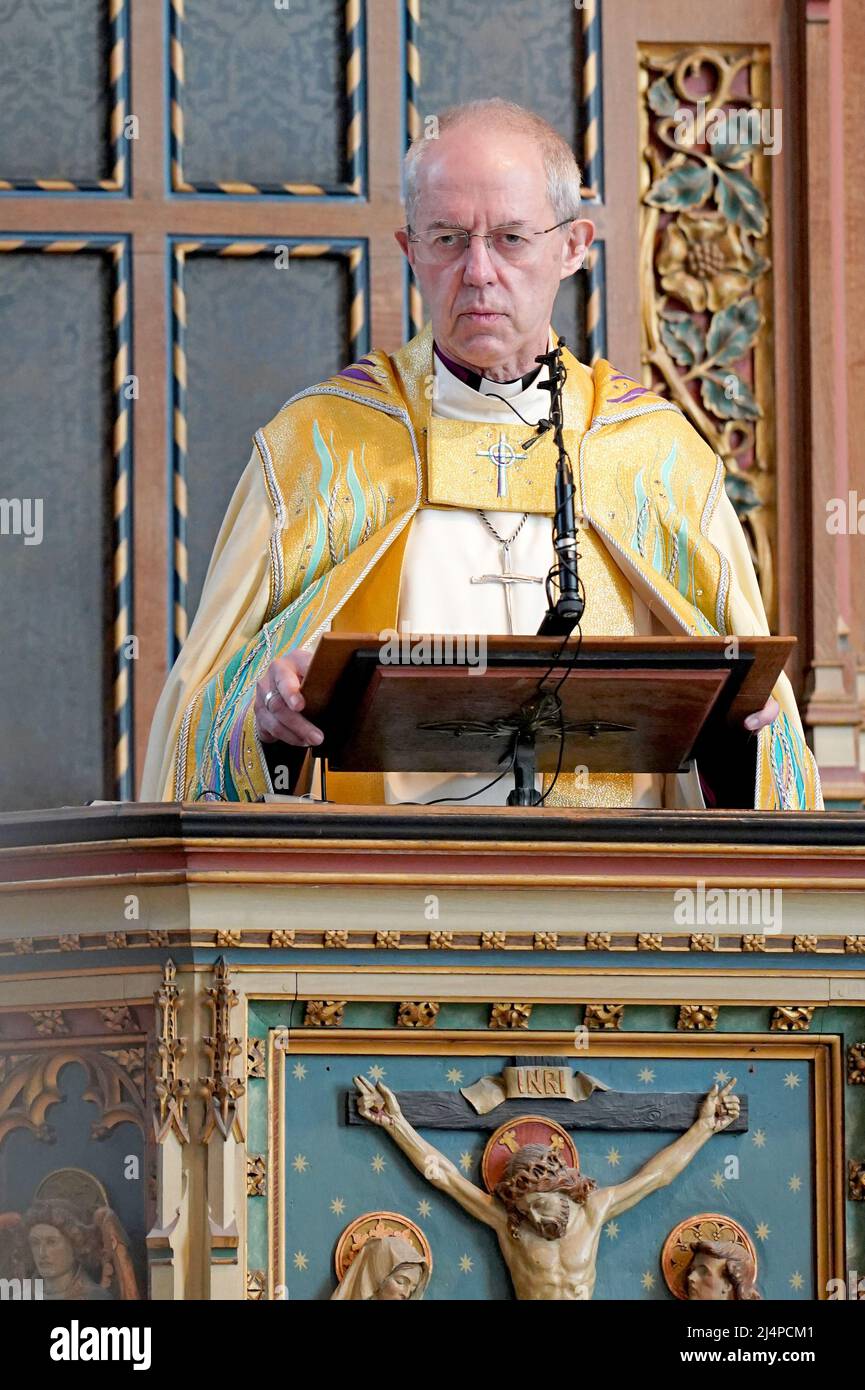 Der Erzbischof von Canterbury, Justin Welby, leitet die