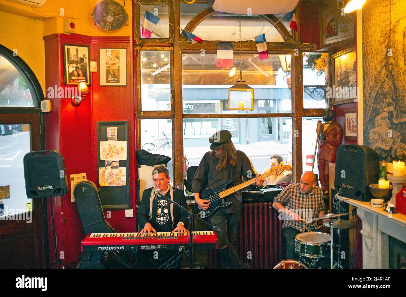 Das Innere des Pariser Hauses in Brighton Stockfoto