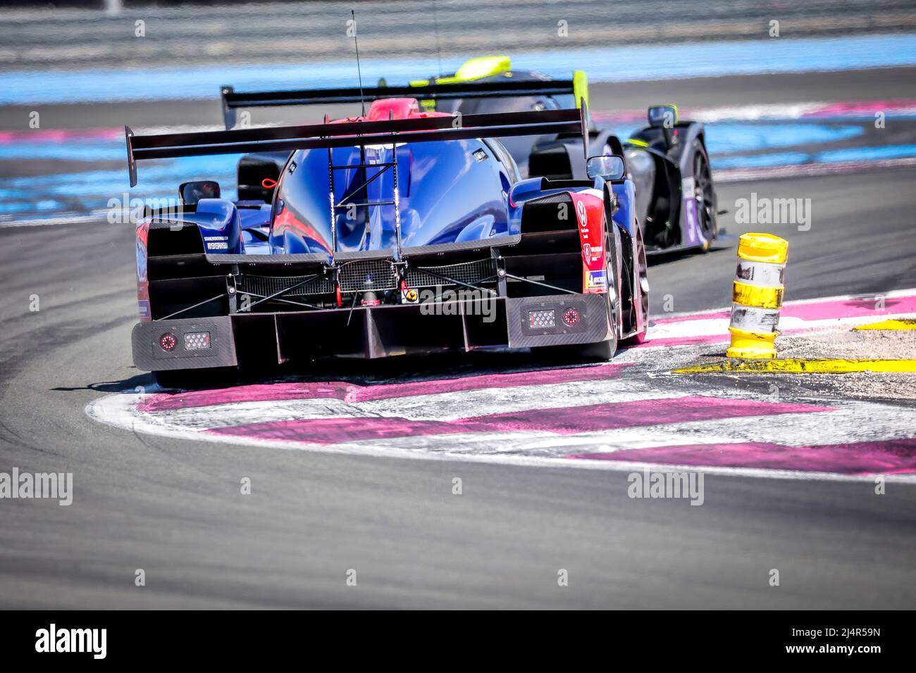 Le Castellet, Frankreich. 17. April 2022. Aktion während der 4-Stunden-Rennen der ELMS European Le Mans Series 2022 in Le Castellet auf dem Kurs von Paul Ricard vom 16. Bis 18. April, Frankreich - Foto Paulo Maria / DPPI Credit: DPPI Media/Alamy Live News Stockfoto