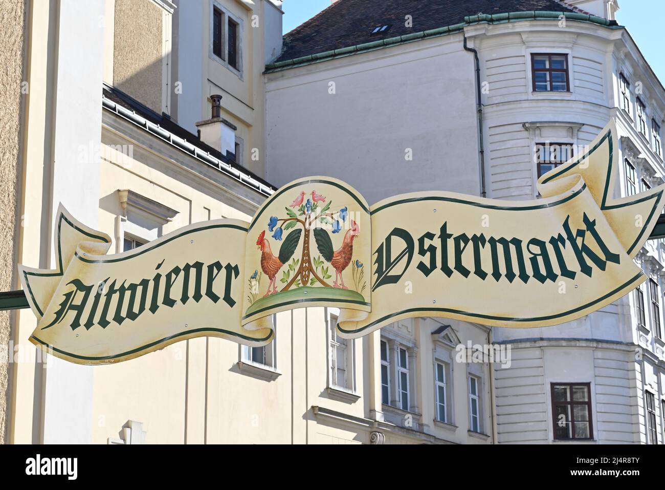 Wien, Österreich, Alt-Wiener Ostermarkt, auf der Freyung Stockfoto