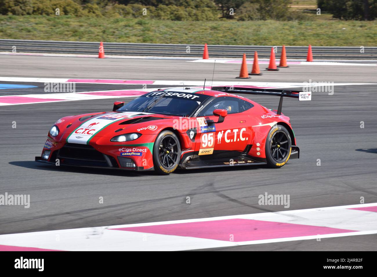 ULMEN 4 Stunden le Castellet Race Stockfoto