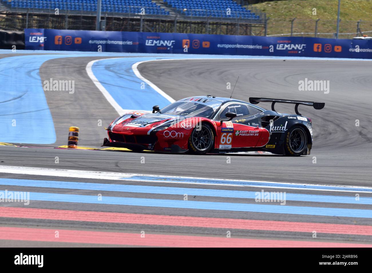 ULMEN 4 Stunden le Castellet Race Stockfoto