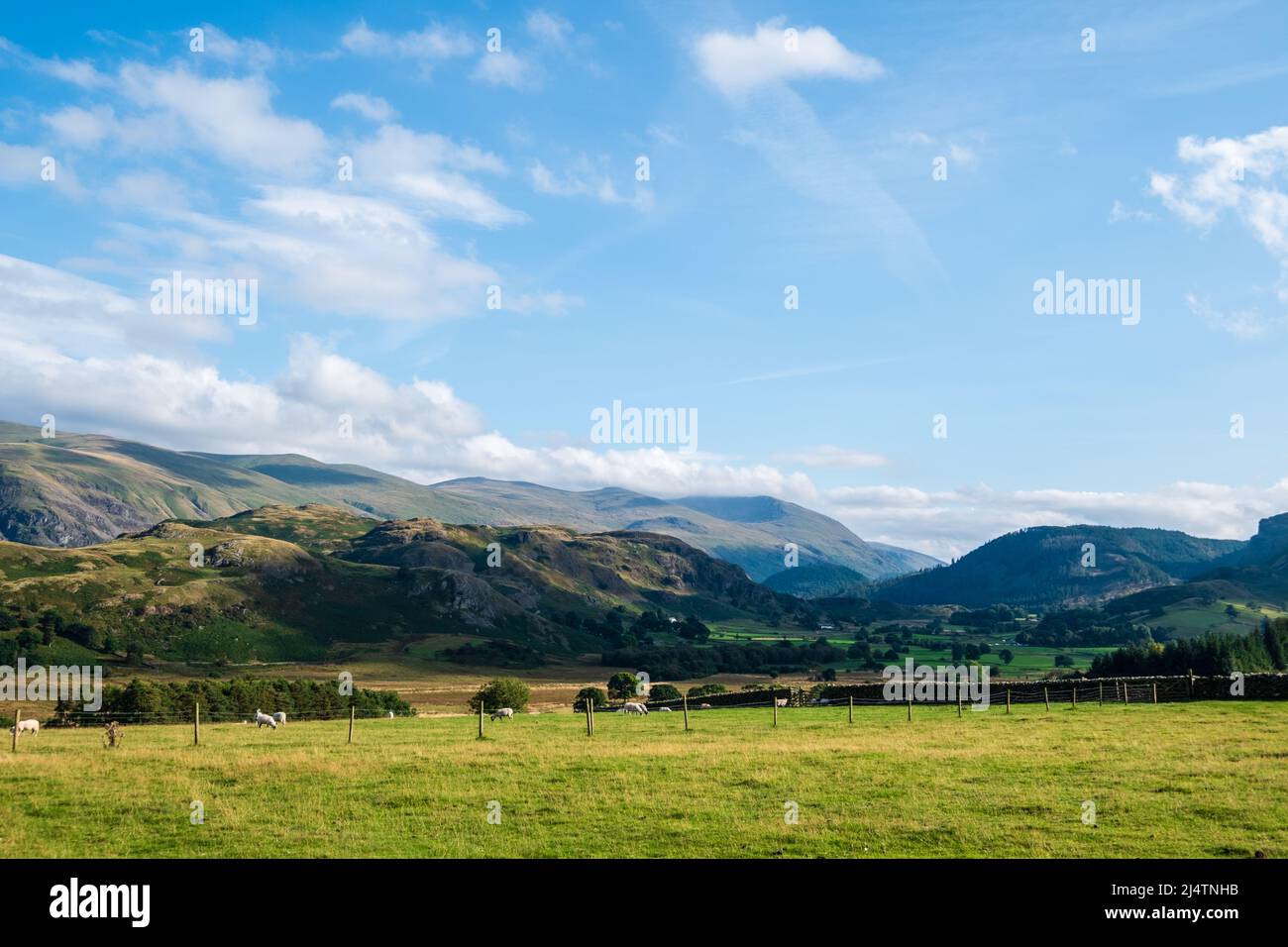 Castlerigg, Lake District, Großbritannien Stockfoto