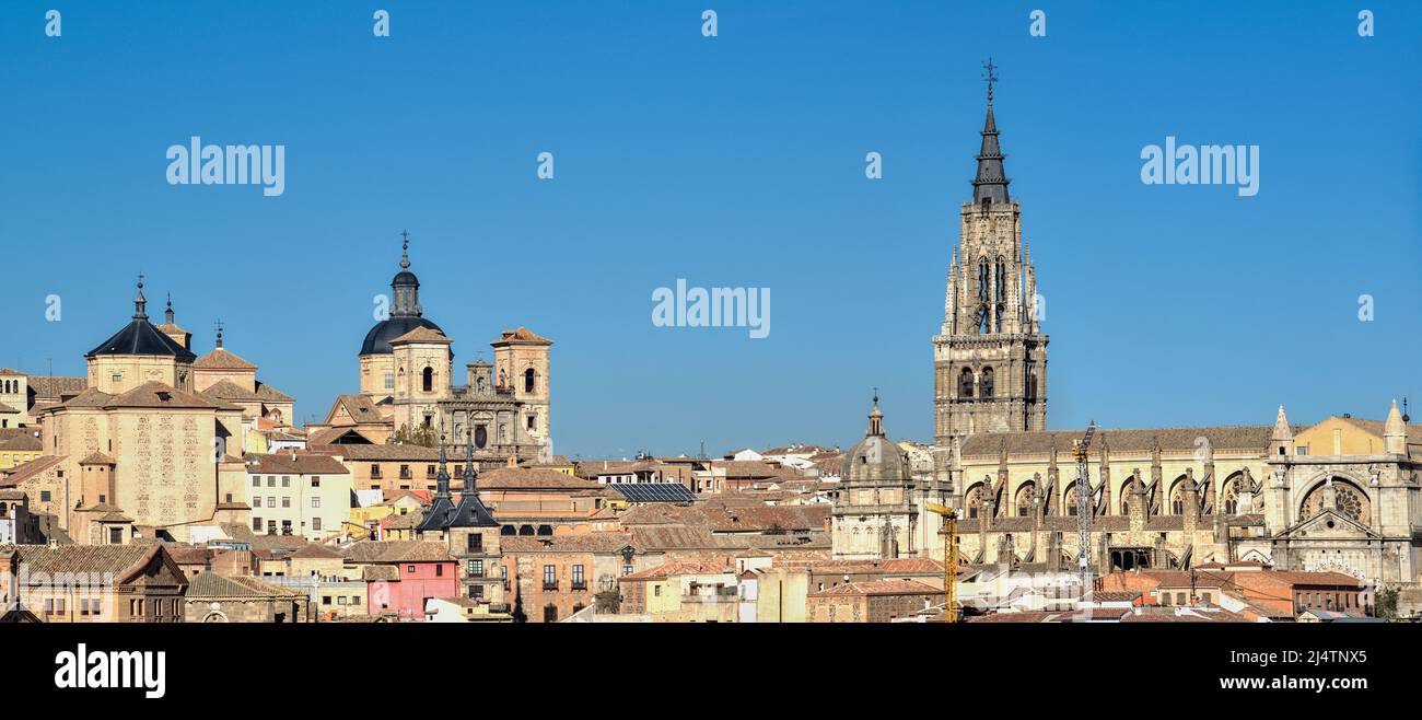 santa, iglesia, catedral, primada, toledo, catholic, City, spanien, kastilien der mancha, Kathedrale, Ort, Gottesdienst, castilla la mancha, europa, Tür, in cardenal, Zisner Stockfoto