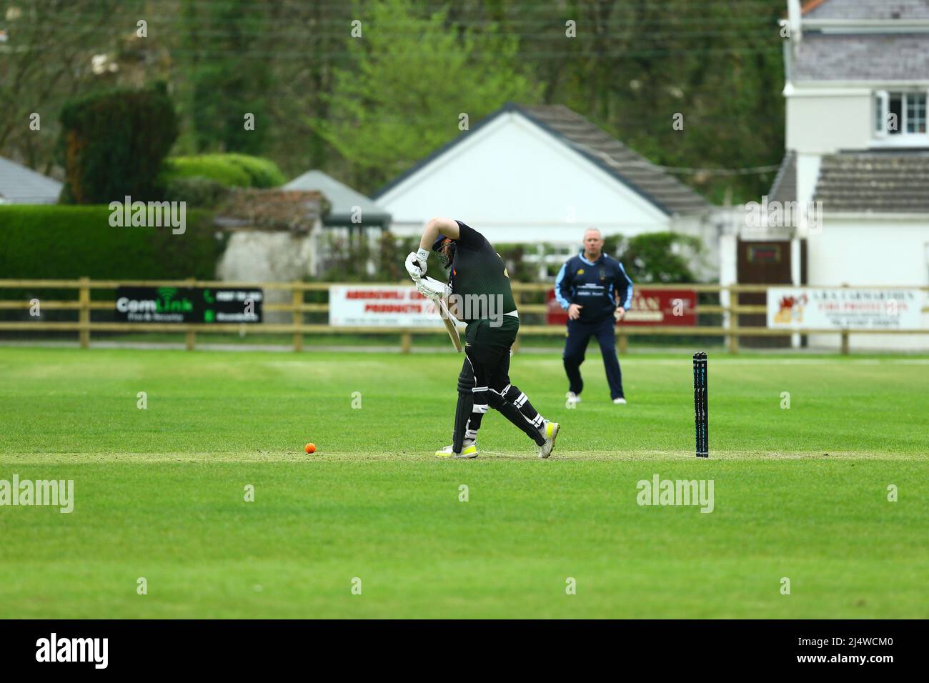 Bronwydd CC / Radyr CC Stockfoto