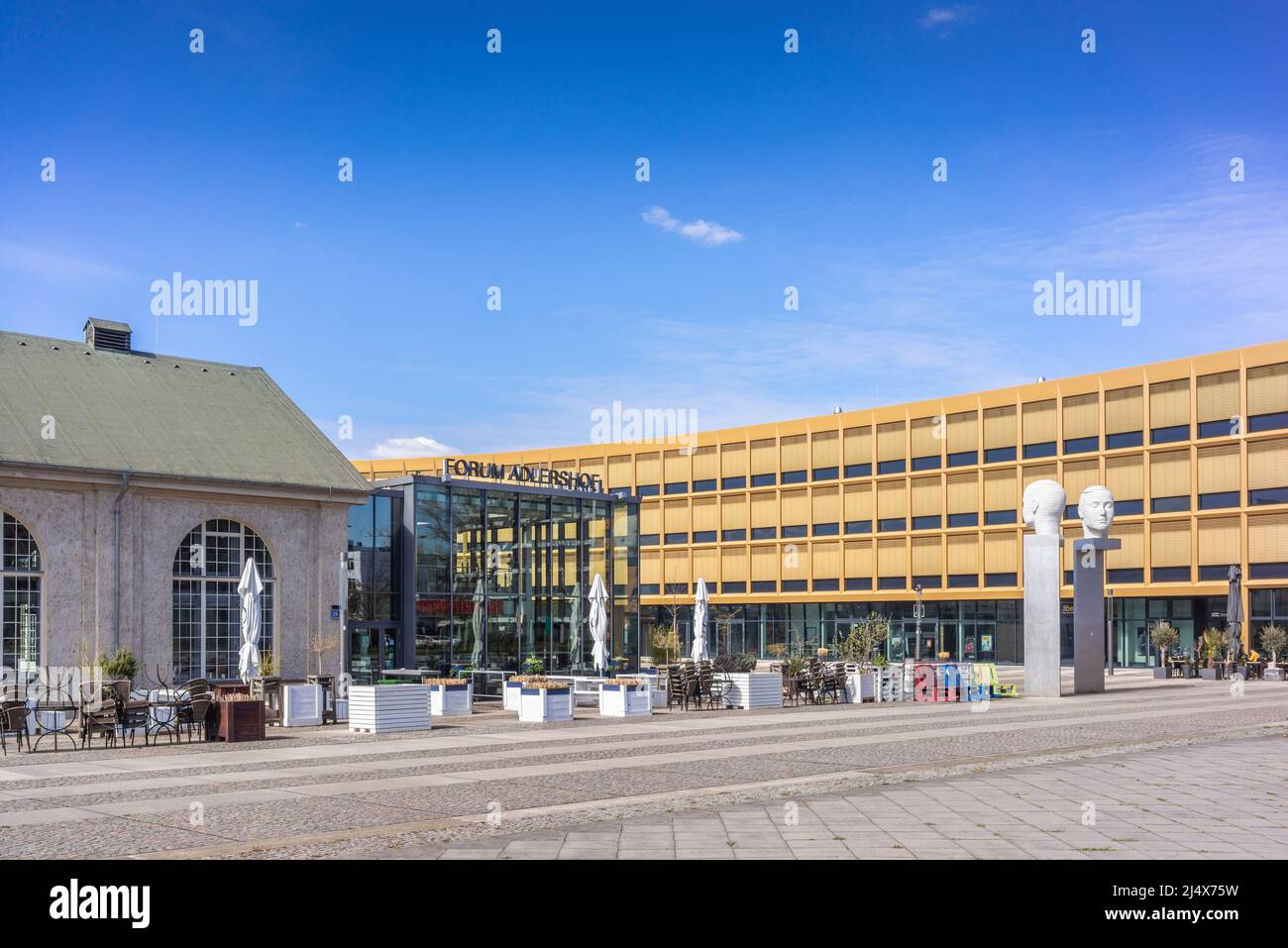 Blick über das Forum von Berlin auf dem Campus der Humboldt-Universität zu Berlin, Deutschland, Europa Stockfoto