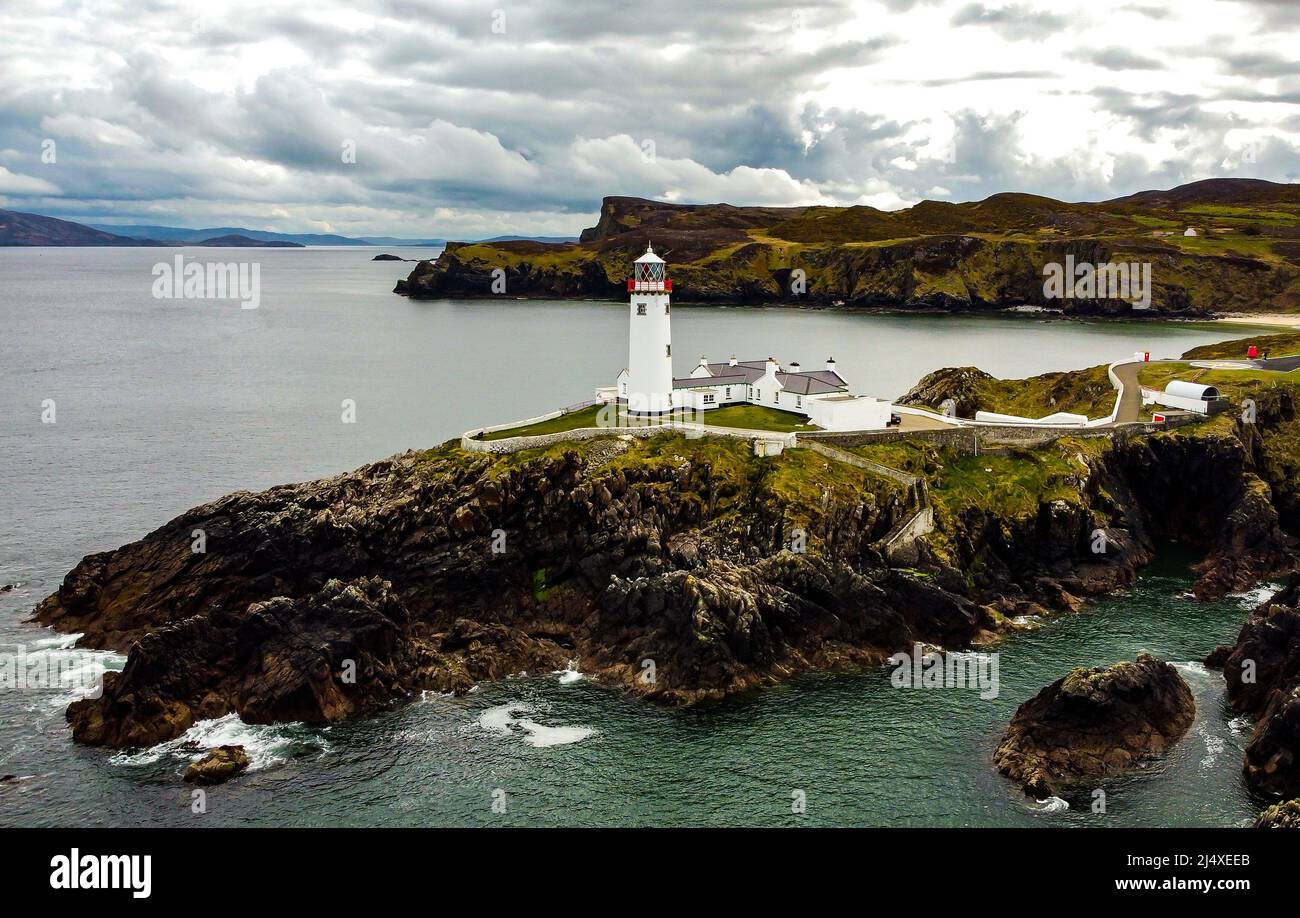 Fanad Head Leuchtturm Stockfoto