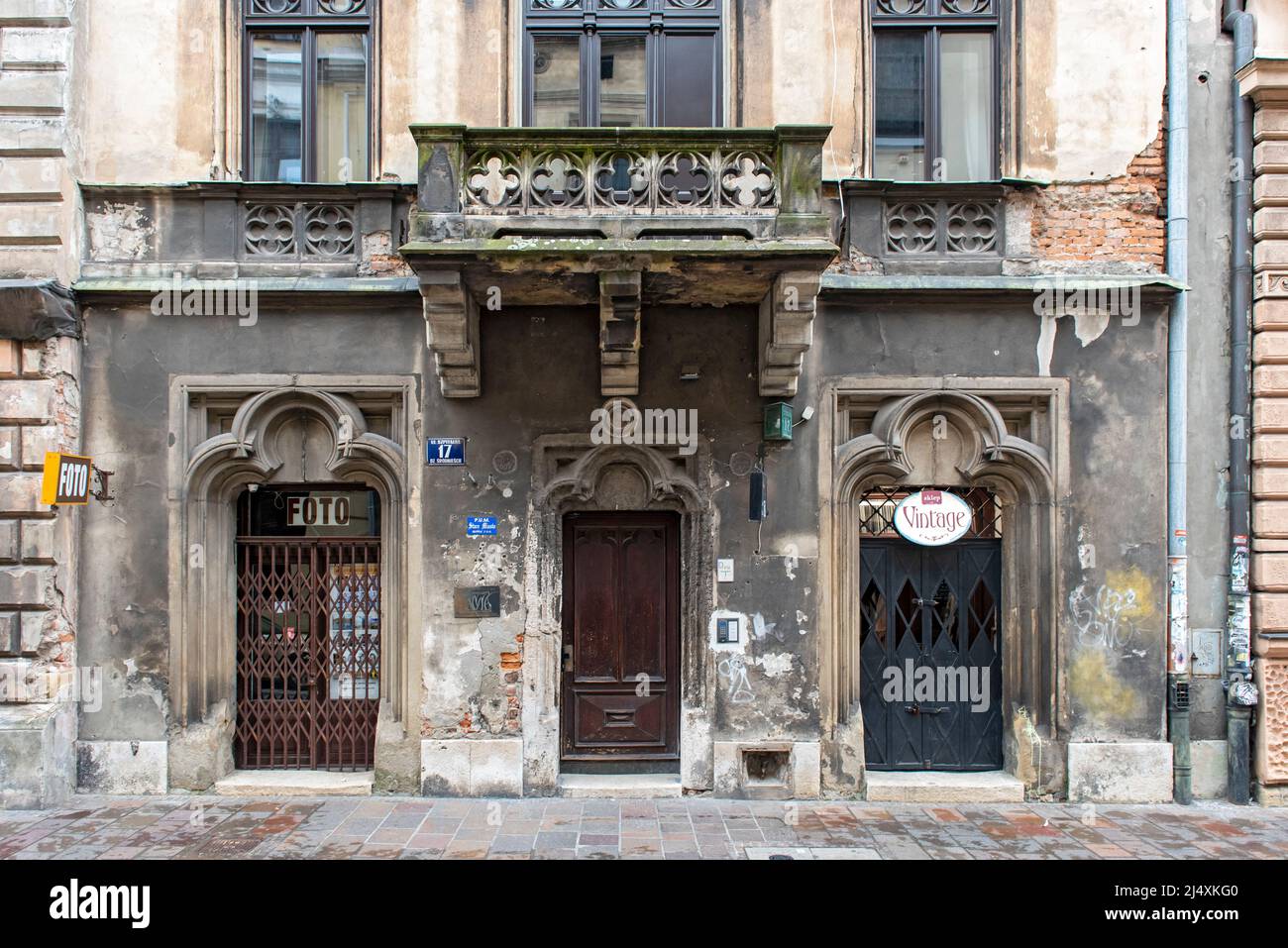 Szpitalna Straße, Krakau Altstadt, Polen Stockfoto