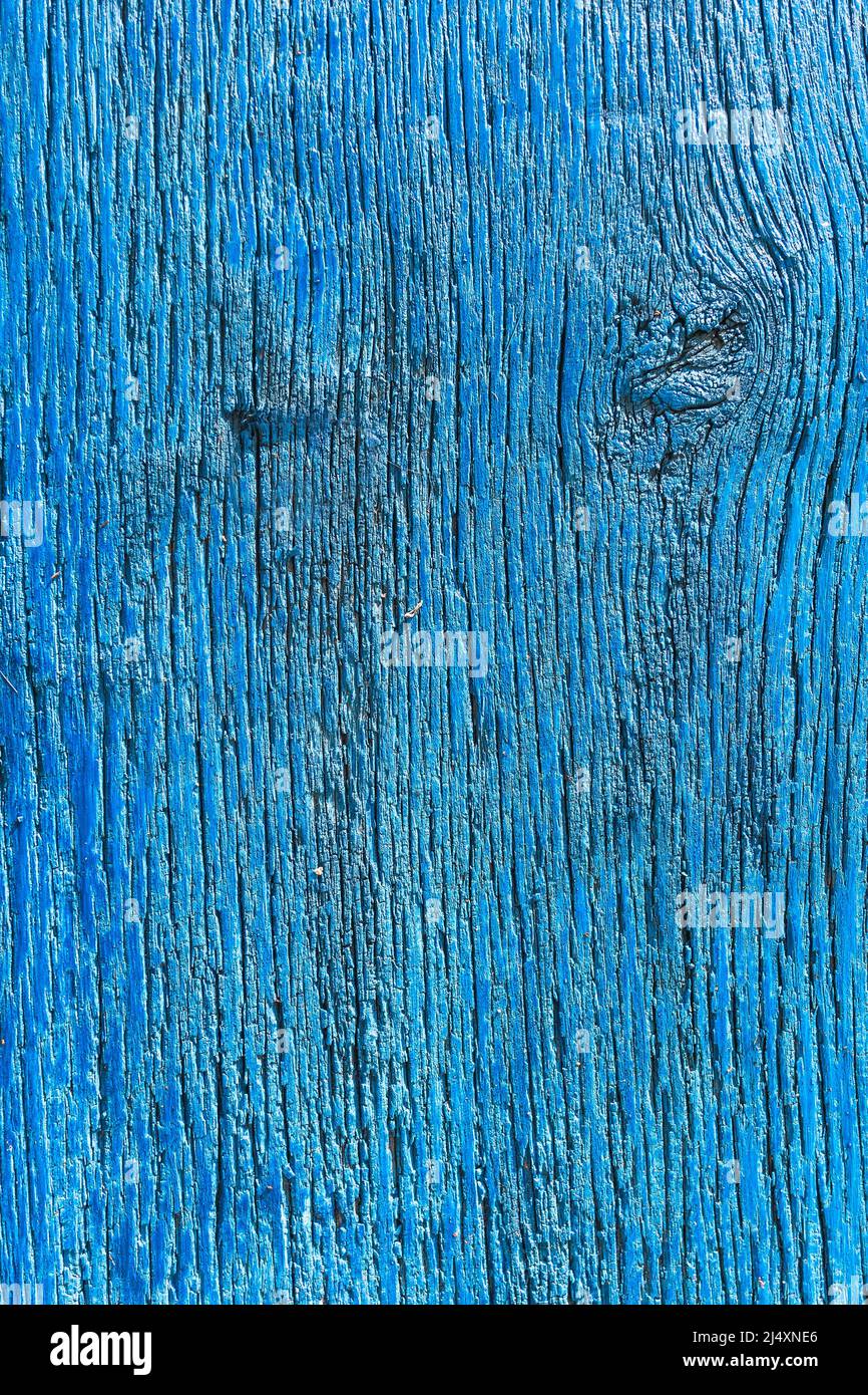 Blaue Holzplanke Hintergrund Material Textur Stockfoto