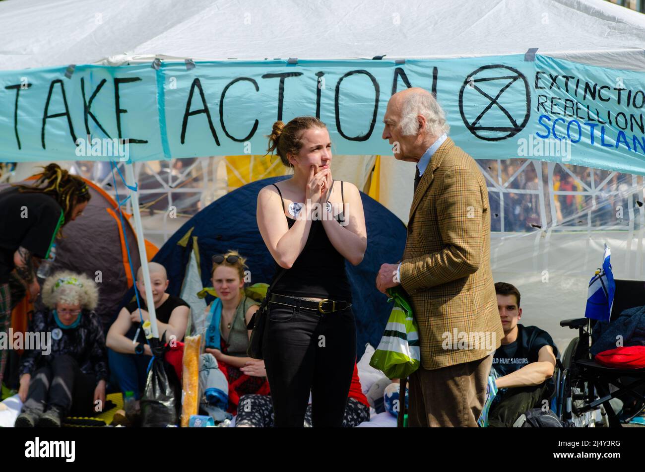 Extinction Rebellion in London Stockfoto