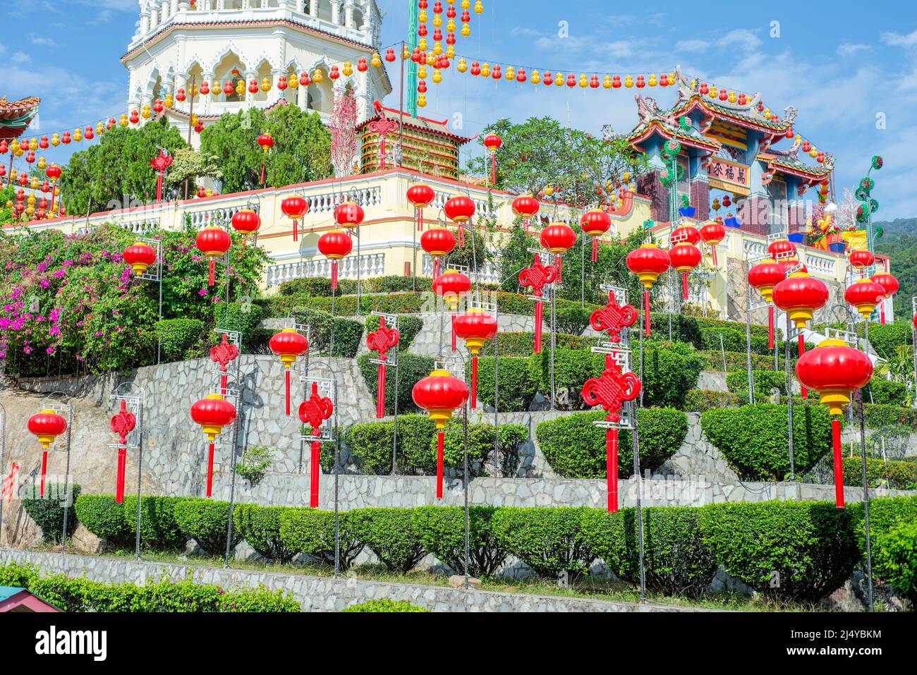 KEK Lok Si Tempel, der größte buddhistische Tempel in Malaysia, Air