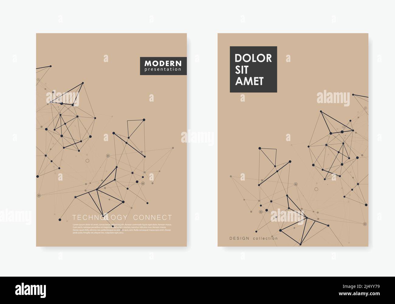 Polygonal im Origami-Stil auf weißem Hintergrund. Internet-Technologie. Vektormuster. Kommunikationsnetzwerk. Abstrakter Tech Connect-Hintergrund Stock Vektor