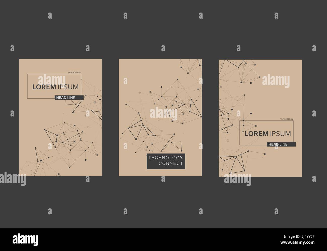 Polygonal im Origami-Stil auf weißem Hintergrund. Internet-Technologie. Vektormuster. Kommunikationsnetzwerk. Abstrakter Tech Connect-Hintergrund Stock Vektor