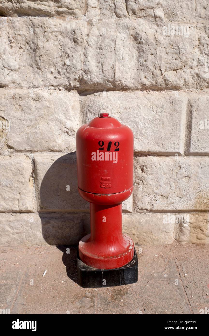 Hydrant Cannaregio Venice Italien Stockfoto