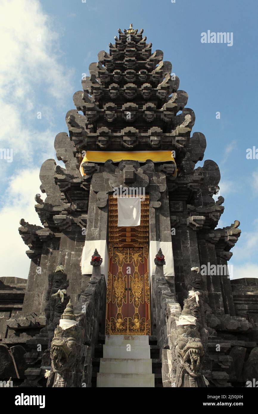 Tuluk Piyu Batur Tempel in Kintamani, Bangli, Bali, Indonesien. Stockfoto