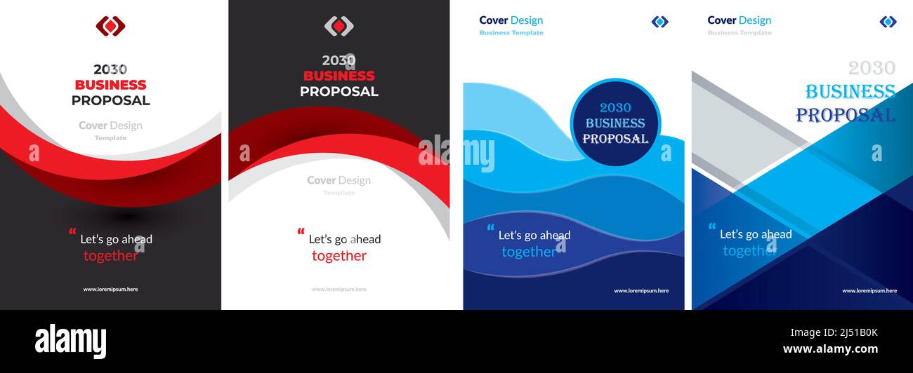 Business Proposal Cover Design Template ist geschickt bei Mehrzweckprojekten wie Jahresberichten, Broschüren, Flyern, Postern, Präsentationen, Usw. Stock Vektor