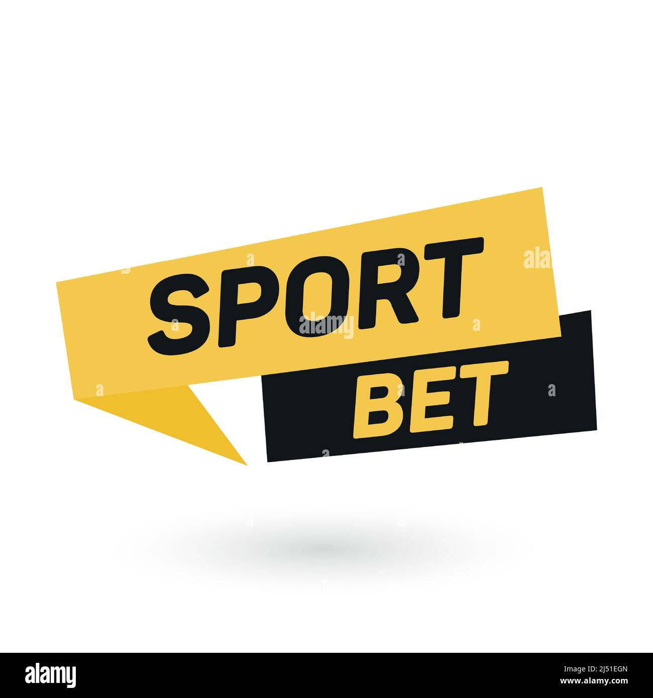 Logo-Symbol für Sportwetten. Live-Wette-App Fußball-Vektor-Symbol Stock Vektor