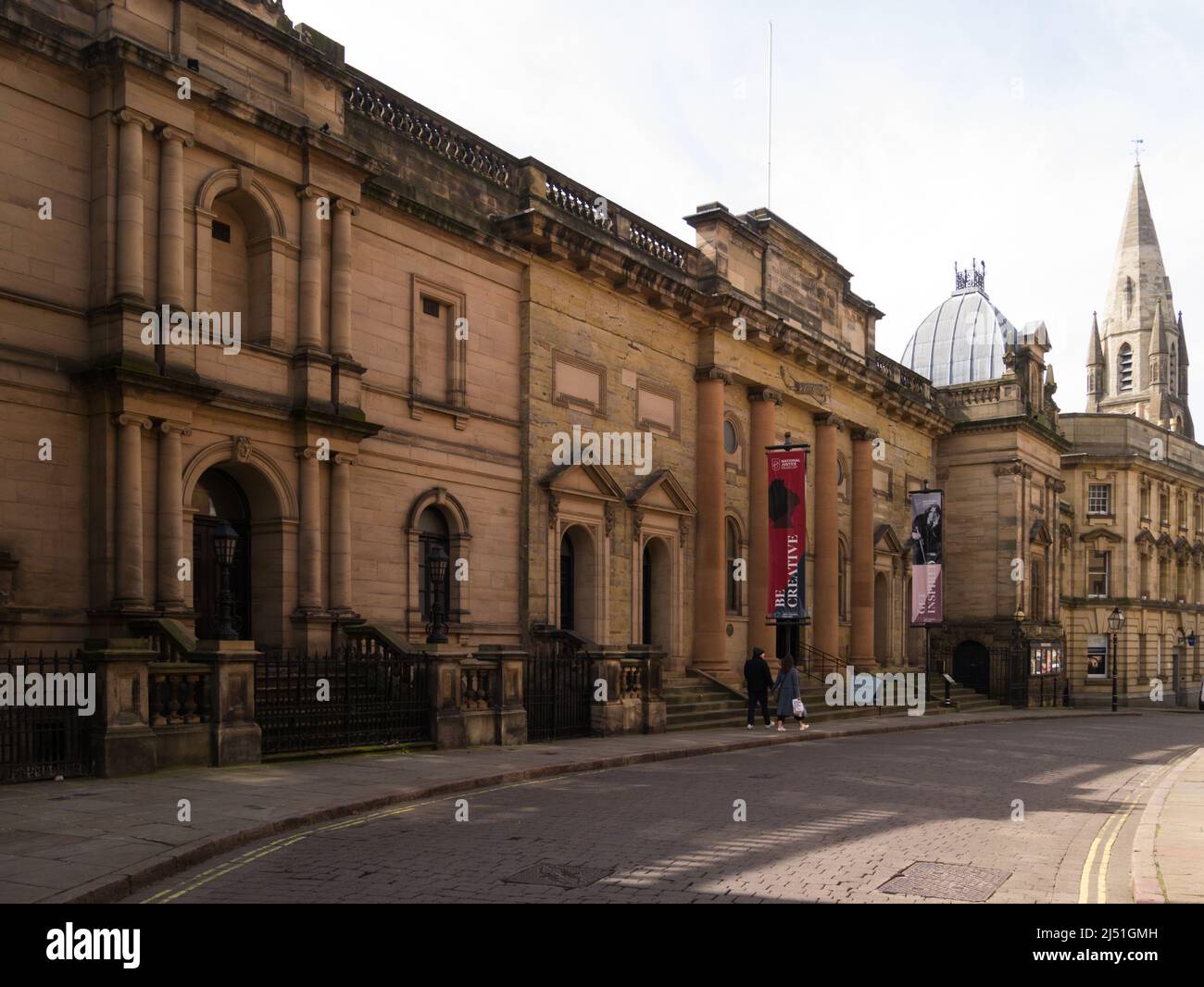 National Justice Museum Nottingham England, Großbritannien, wo Besucher wahre Geschichten hören, die zu außergewöhnlichem Leben erweckt wurden Stockfoto