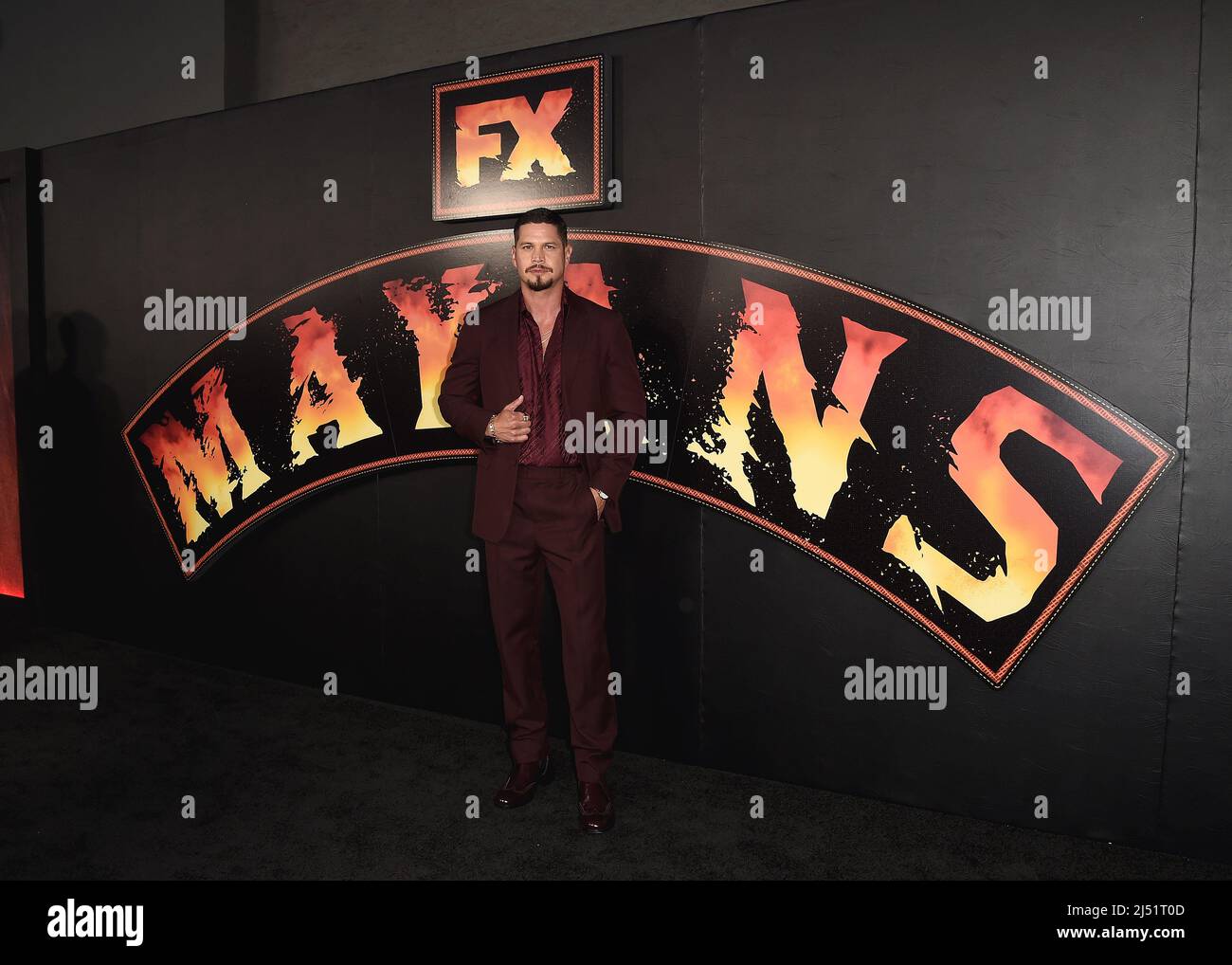 JD Pardo bei der Premiere der Saison 4 von FX in den Goya Studios in Los Angeles, CA am 18. April 2022 auf dem roten Teppich. (Foto von Scott Kirkland/Sipa USA) Stockfoto