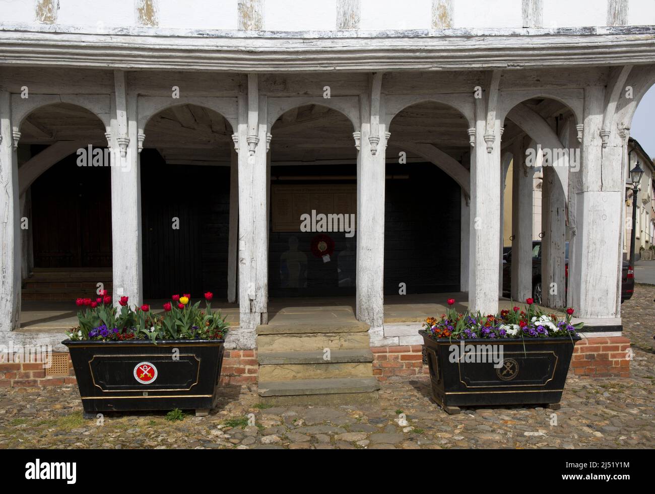 Detail Guildhall Thaxted Essex Stockfoto