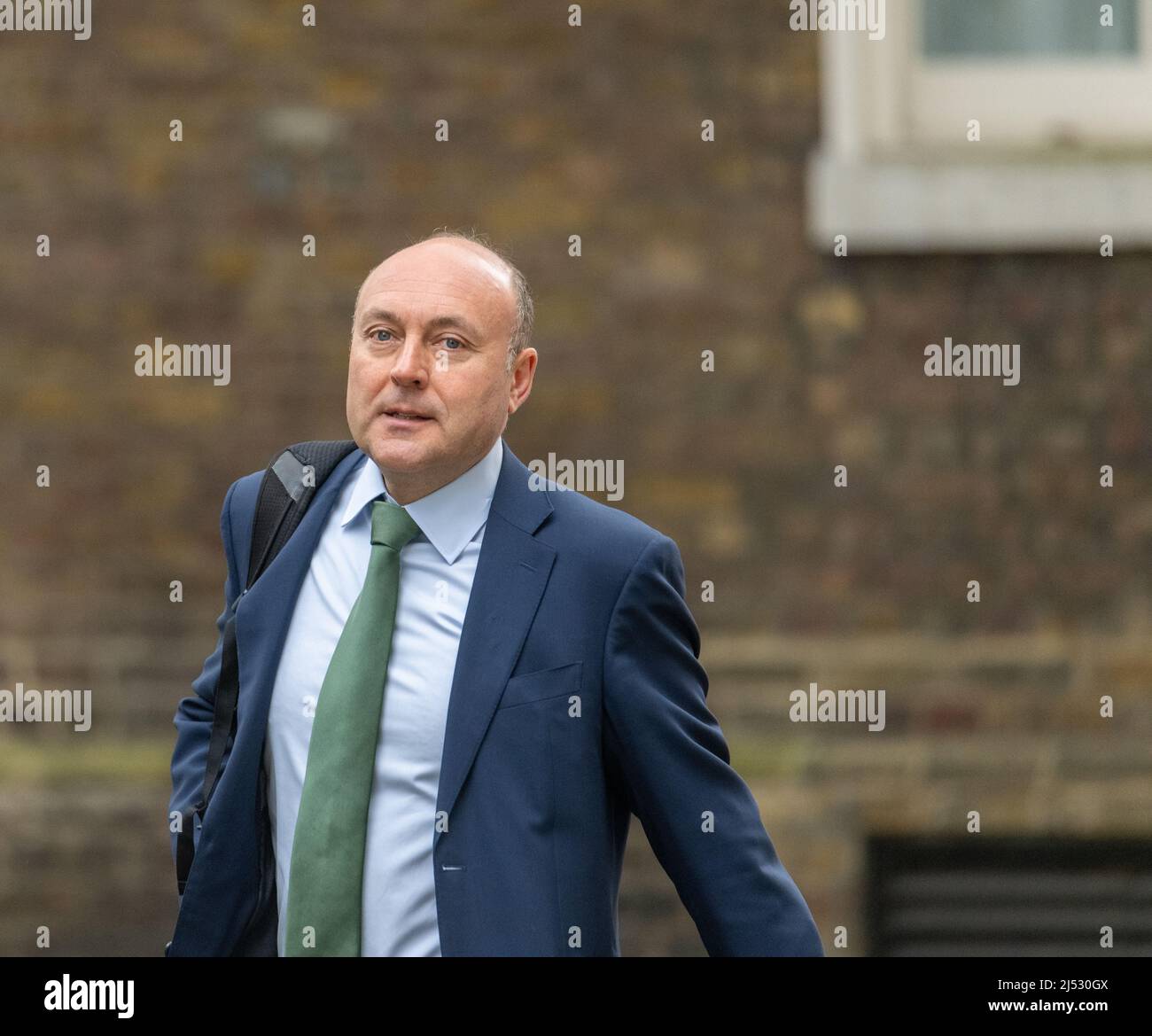 London, Großbritannien. 19. April 2022. Andrew Griffith, Direktor der Number 10 Policy Unit, kommt in der Downing Street London 10 an. Kredit: Ian Davidson/Alamy Live Nachrichten Stockfoto