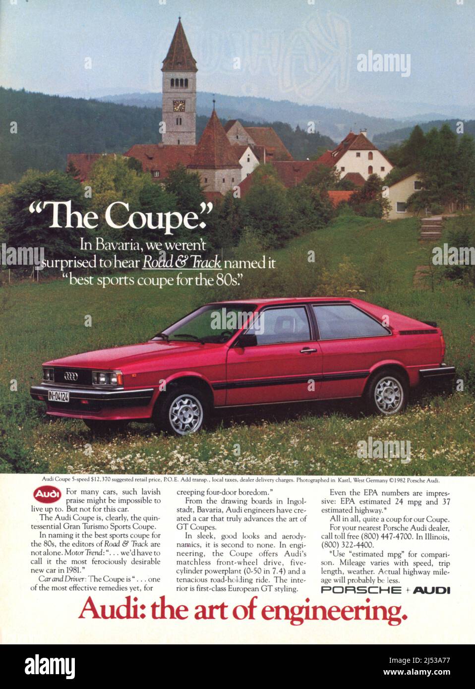 Werbespot des „Playboy“-Magazins vom Mai 1982, USA Stockfoto