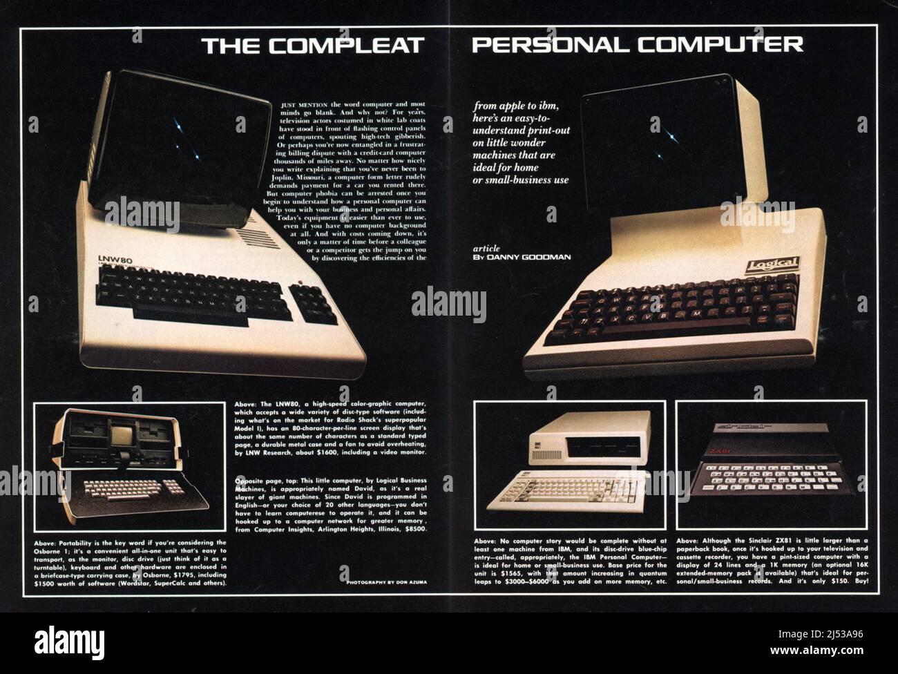 Werbespot des „Playboy“-Magazins vom Mai 1982, USA Stockfoto