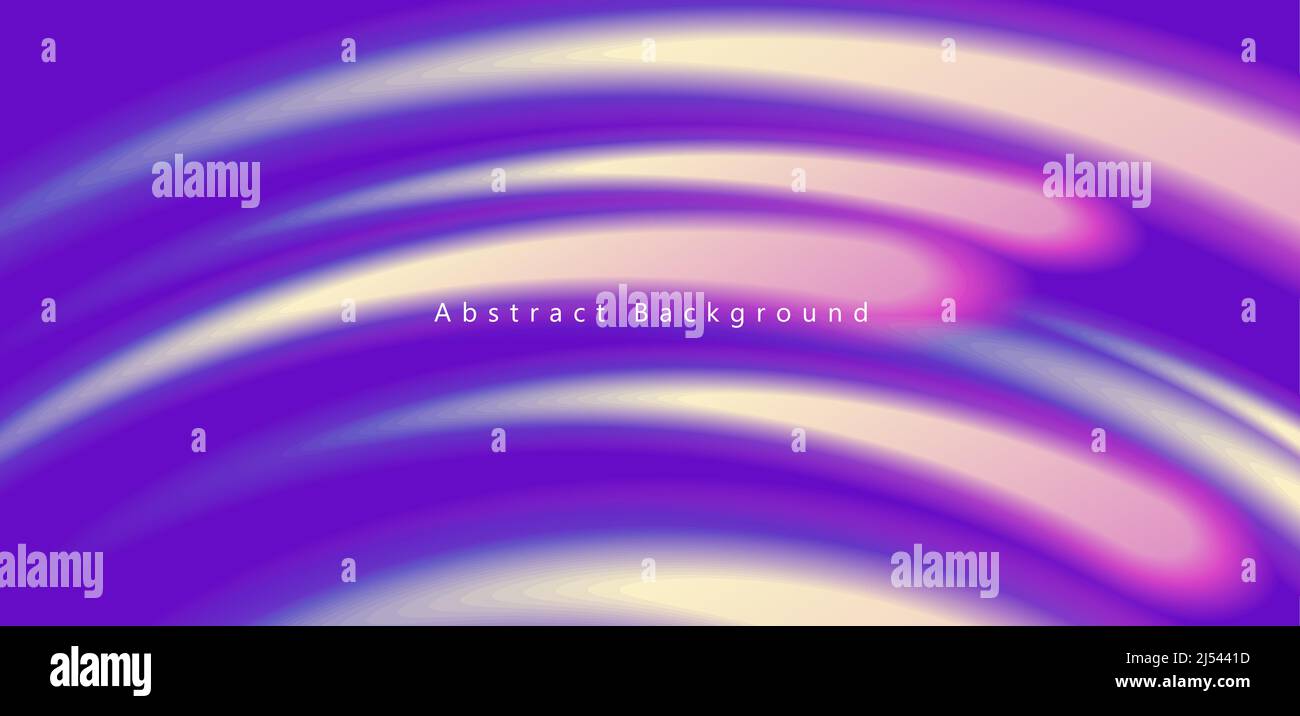 Abstrakter Hintergrund von hellen Lichtern, die sich in Kreisrichtung bewegen und eine glänzende Neon-Textur der Kometenbewegung erzeugen Stock Vektor