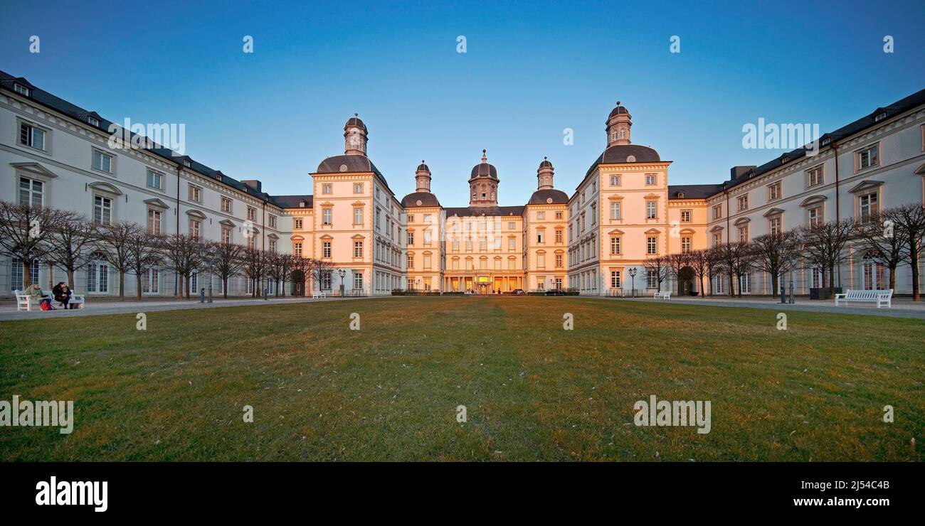 Schloss Bensberg, 'Althoff Grandhotel, Deutschland, Nordrhein-Westfalen, Bergisches Land, Bergisch Gladbach Stockfoto