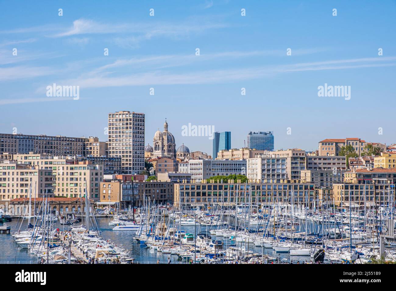 VIEUX PORT DE MARSEILLE, BDR FRANKREICH 13 Stockfoto