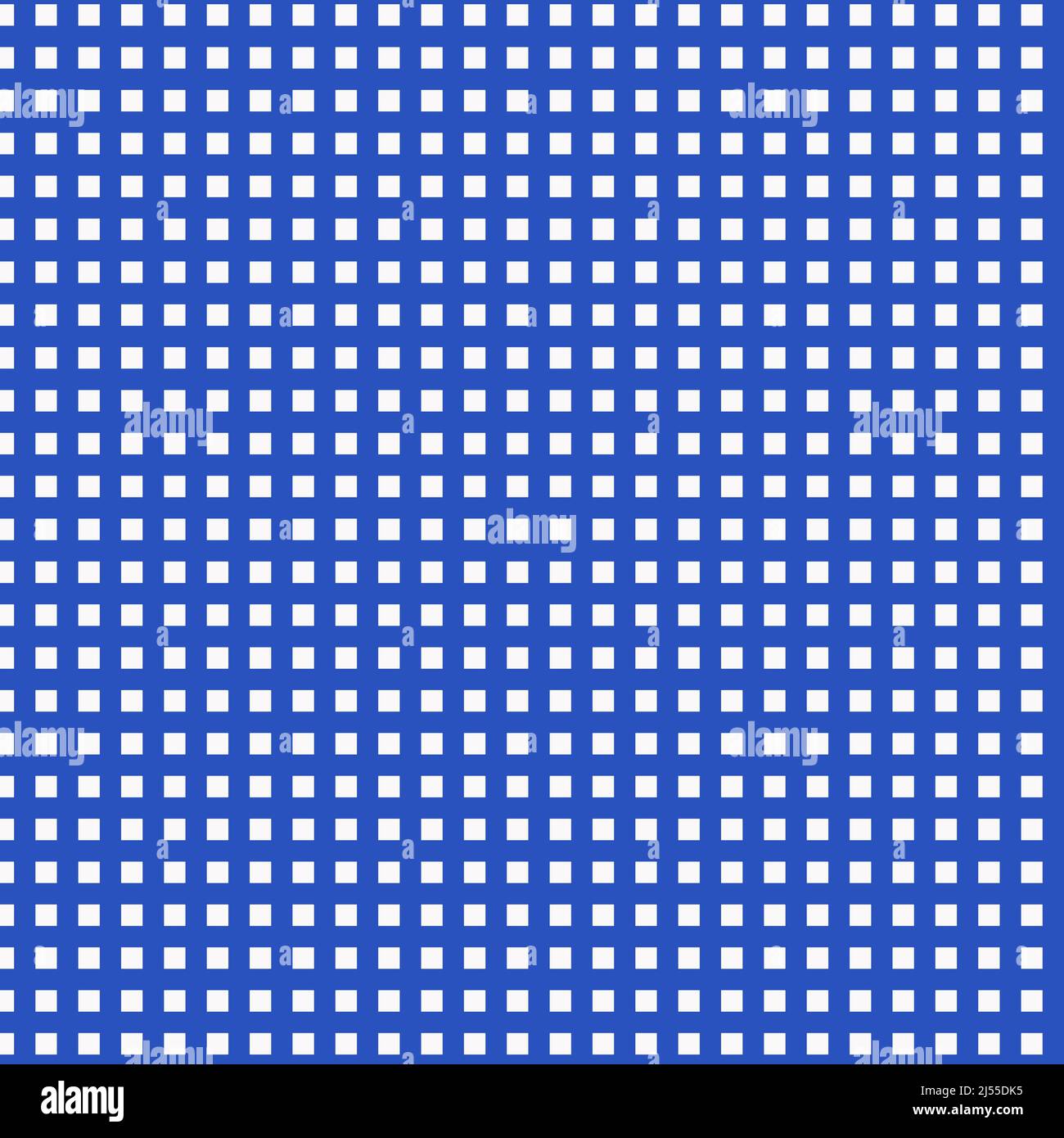 Blau-weiße Hintergründe mit Cerulean-Gingham-Muster in 12x12-Designelementen für Hintergründe und Seitenelemente. Stockfoto
